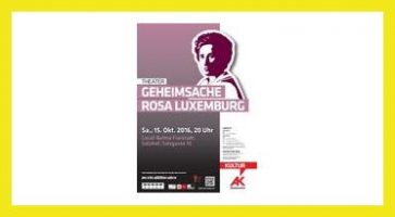 GEHEIMSACHE ROSA LUXEMBURG